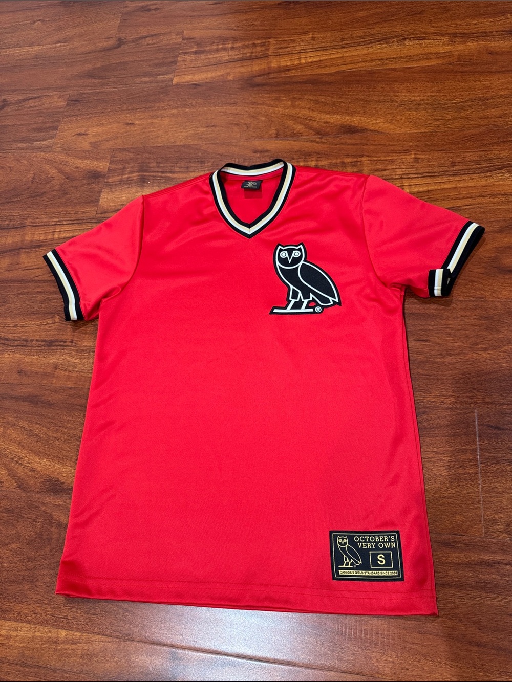 October's Very Own (OVO) Red Short-Sleeve Jersey